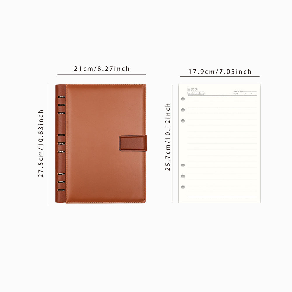 Detachable replacement core notepad