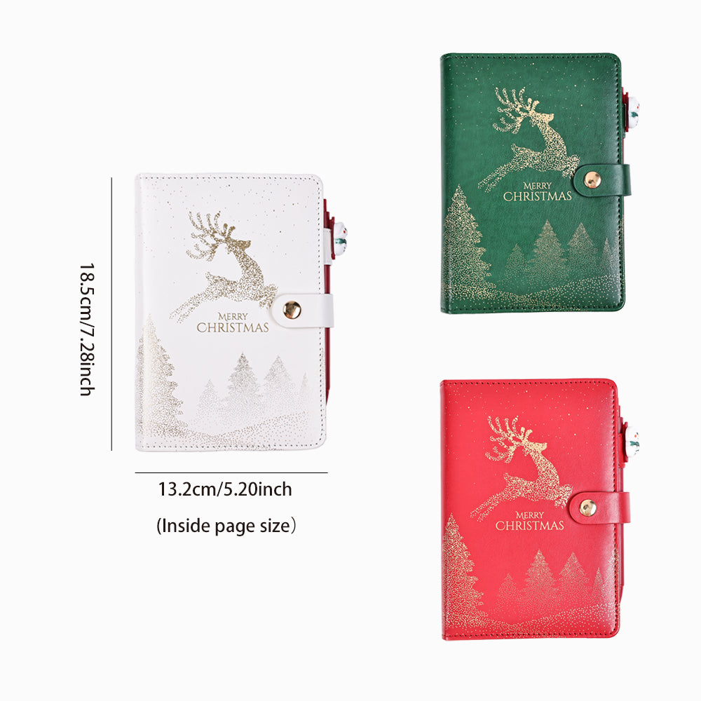 Spiral Christmas Themed notepad w