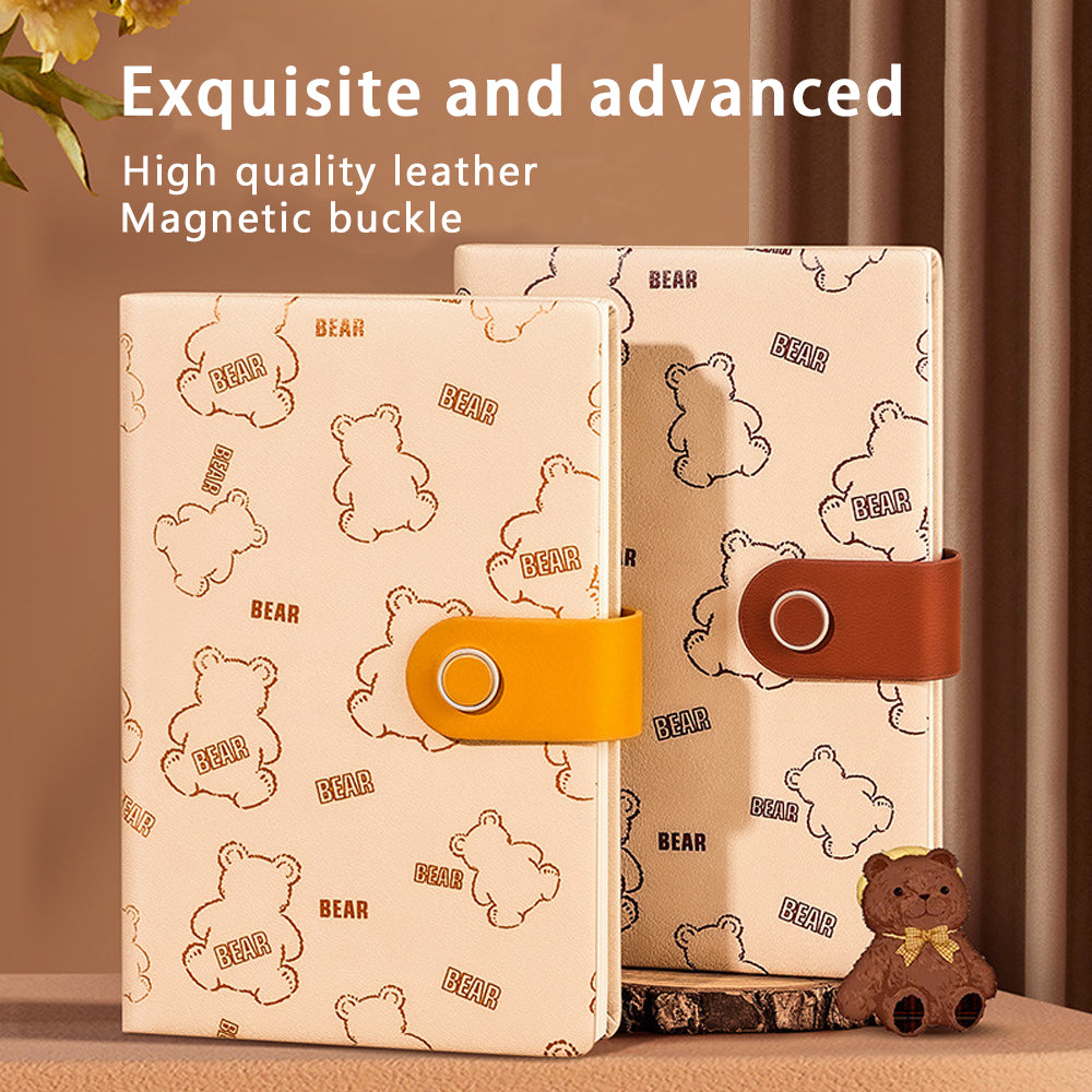 Magnetic Cover Cute hand ledger