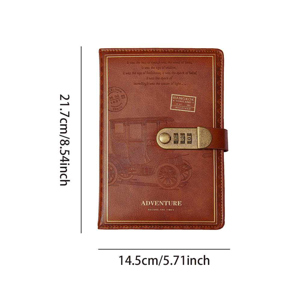 Vintage password this business office notebook