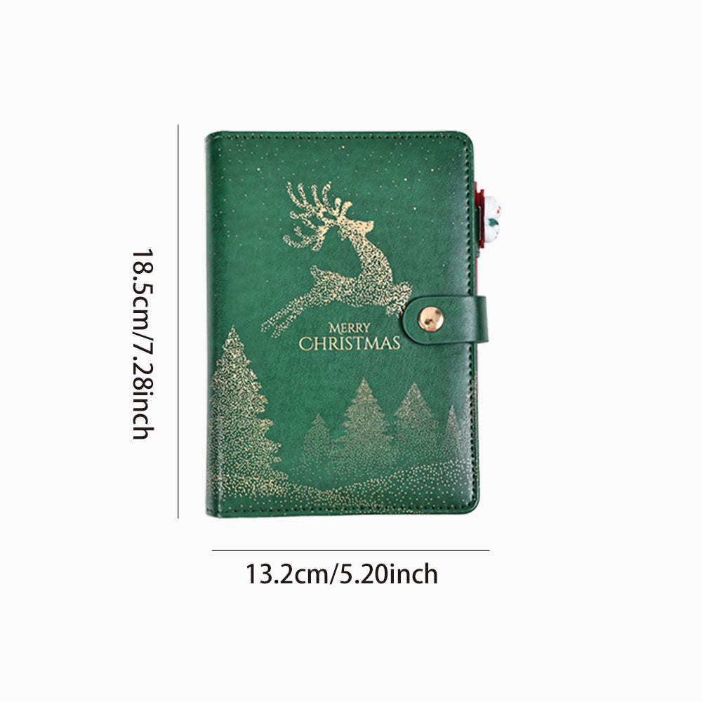 Spiral Christmas Themed notepad w