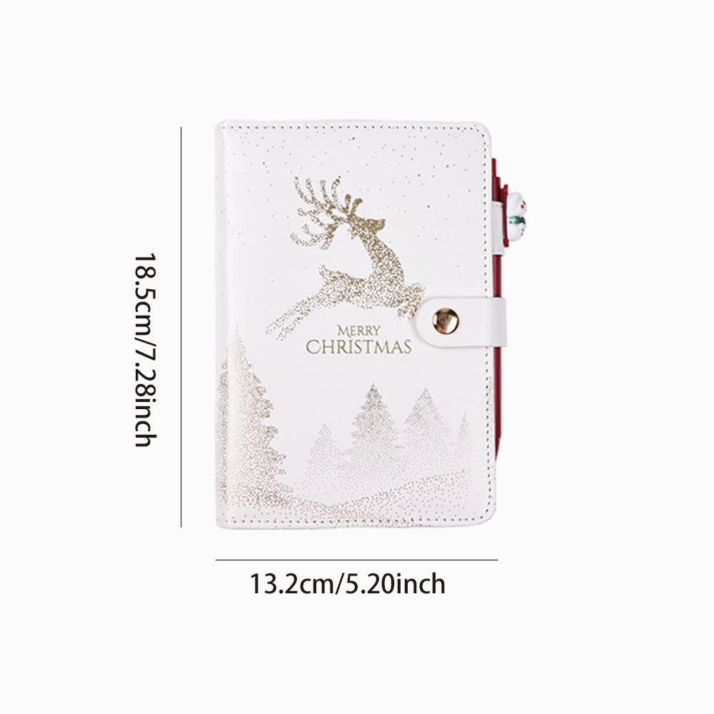 Spiral Christmas Themed notepad w